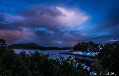 portree by night